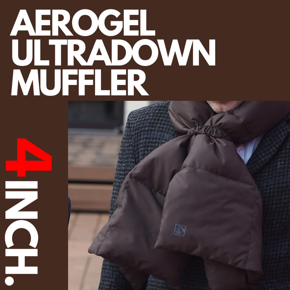 ULTRA DOWN MUFFLER BROWN