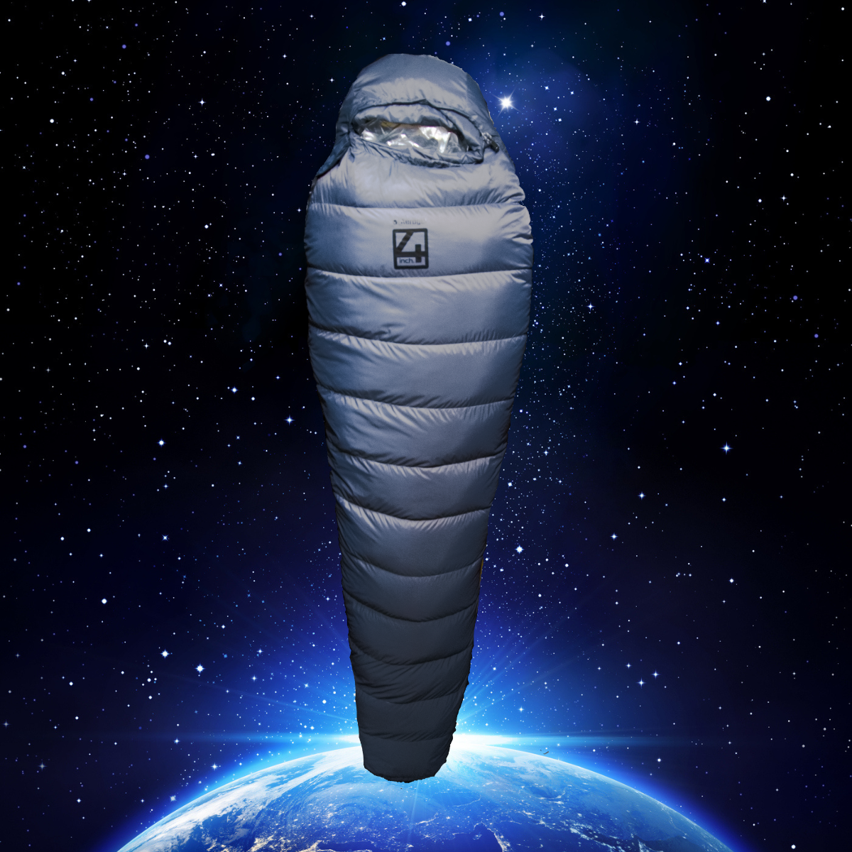 AEROGEL MUMMY SLEEPING BAG［スペースグレー］